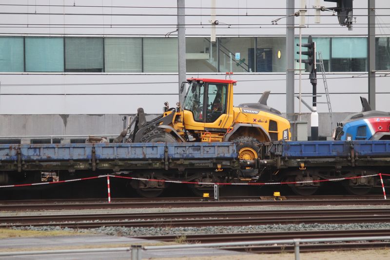 Werkzaamheden aan verbreding perron Utrecht Centraal